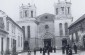 Photo of the Mielec synagogue in 1902. The Bes Hamedrish [House of Study] is the building on the left. The Kloyz [Small Prayer House] is the building on the left. ©Copyright 2005 Kolbuszowa Region Research Group/Bewished